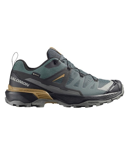 SALOMON（サロモン）の「SALOMON X ULTRA 360 GORE-TEX（サロモン エックス ウルトラ スリーシックスティ ゴアテックス）（スニーカー・メンズ・グリーン系・30cm/29cm/28.5cm/28cm/27.5cm/27cm/26.5cm/26cm/25.5cm）」の2枚目の写真