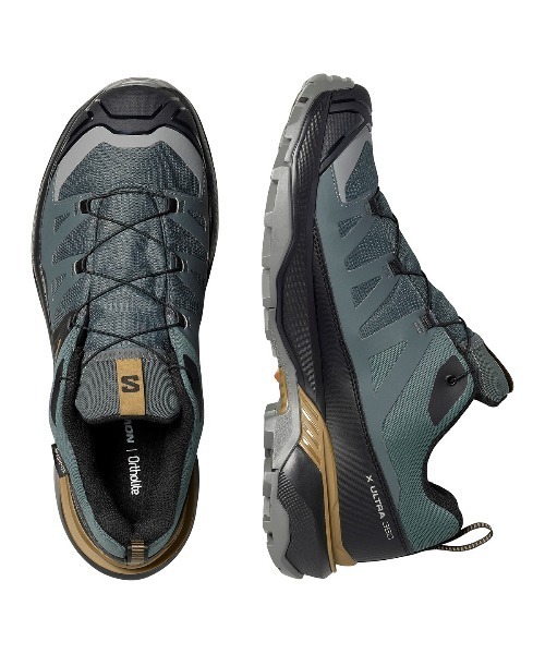 SALOMON（サロモン）の「SALOMON X ULTRA 360 GORE-TEX（サロモン エックス ウルトラ スリーシックスティ ゴアテックス）（スニーカー・メンズ・グリーン系・30cm/29cm/28.5cm/28cm/27.5cm/27cm/26.5cm/26cm/25.5cm）」の7枚目の写真