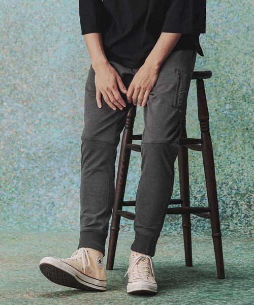 THEOREM(セオレム)の「mp14974- Hyper Stretch MA-1 Eazy Pants ボンバーパンツ(TRM26-P026S)(スウェットパンツ・メンズ・グレー/ブラック・XL/L/M)」の10枚目の写真