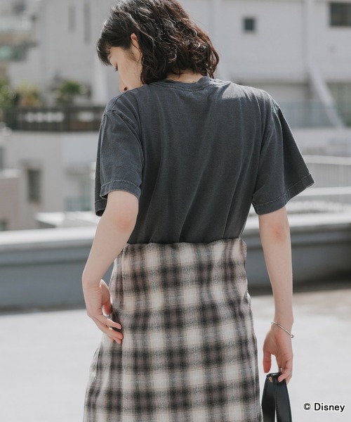 GOOD ROCK SPEED(グッドロックスピード)の「GOOD ROCK SPEED/グッドロックスピード/ MickeyMouse / Disney / ダメ―ジクルーネックTシャツ 秋 秋服 2026年秋冬(Tシャツ/カットソー・メンズ・ホワイト/ブラック・S/M/L)」の20枚目の写真