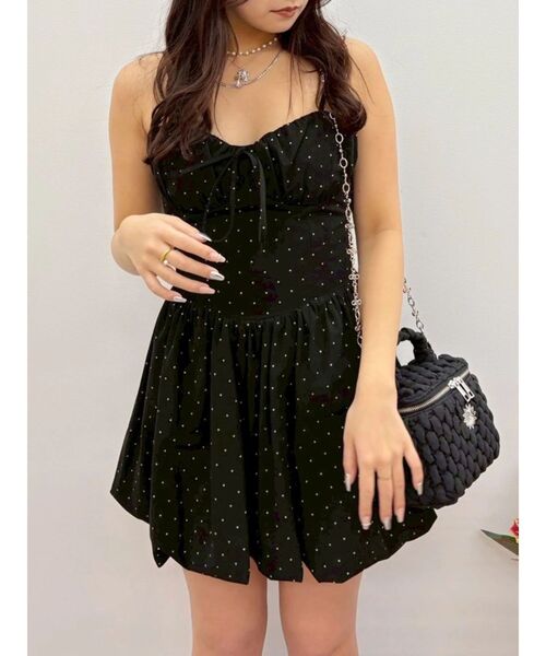 EVRIS(エヴリス)の「コルセットライクバルーンミニキャミワンピース(ワンピース・レディース・グレー/ホワイト/その他1・MEDIUM/SMALL)」の21枚目の写真