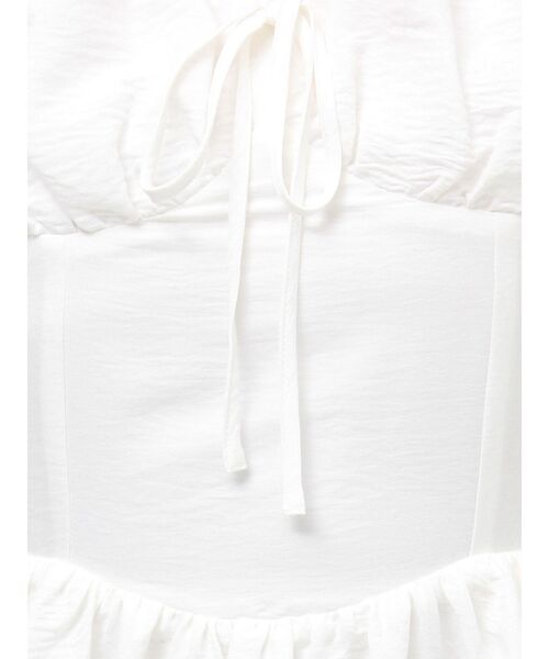 EVRIS(エヴリス)の「コルセットライクバルーンミニキャミワンピース(ワンピース・レディース・グレー/ホワイト/その他1・MEDIUM/SMALL)」の15枚目の写真