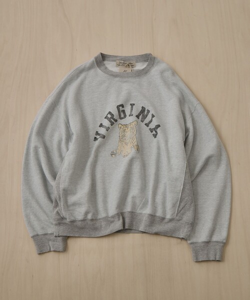 REMI RELIEF（レミレリーフ）の「【REMI RELIEF/レミレリーフ】NEW SP加工3飛び裏毛クルー(VIRGINIA)（スウェット・メンズ・グレー/ワイン・XL/L/M）」の18枚目の写真