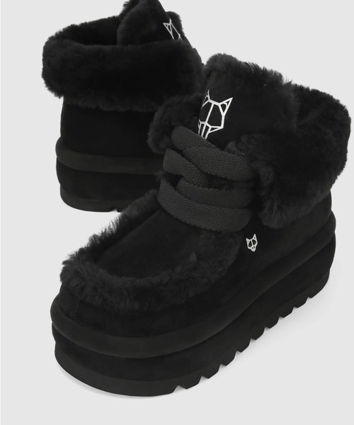 NakedWolfe(ネイキッドウルフ)の「NakedWolfe/ネイキッドウルフ/BAMBI(ブーツ・レディース・ブラック/ホワイト・36/39)」の12枚目の写真