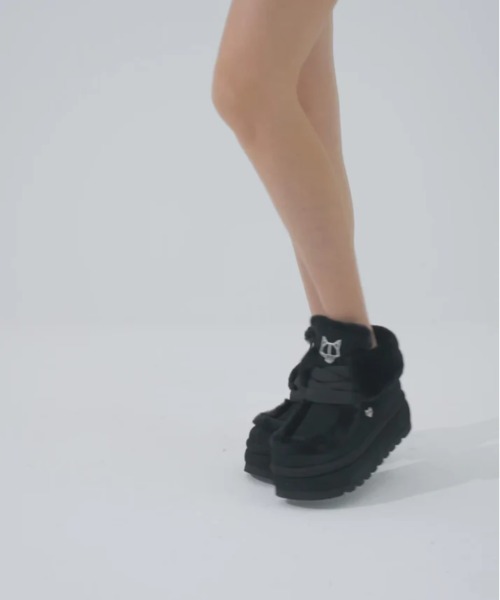 NakedWolfe(ネイキッドウルフ)の「NakedWolfe/ネイキッドウルフ/BAMBI(ブーツ・レディース・ブラック/ホワイト・36/39)」の13枚目の写真