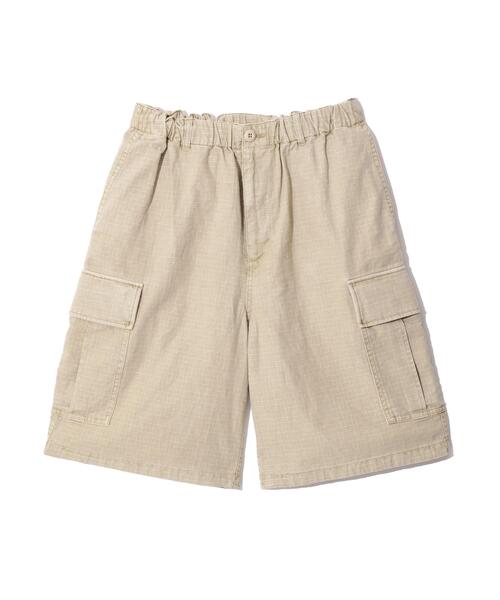 MANASTASH(マナスタッシュ)の「MANASTASH/マナスタッシュ MH-RIP CARGO SHORTS(その他パンツ・メンズ・カーキ/ブラック/オリーブ系/ホワイト系2・M/S/L/XL)」の3枚目の写真