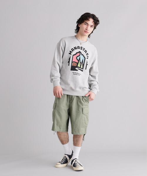 MANASTASH(マナスタッシュ)の「MANASTASH/マナスタッシュ MH-RIP CARGO SHORTS(その他パンツ・メンズ・カーキ/ブラック/オリーブ系/ホワイト系2・M/S/L/XL)」の13枚目の写真