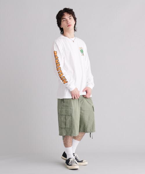 MANASTASH(マナスタッシュ)の「MANASTASH/マナスタッシュ MH-RIP CARGO SHORTS(その他パンツ・メンズ・カーキ/ブラック/オリーブ系/ホワイト系2・M/S/L/XL)」の14枚目の写真