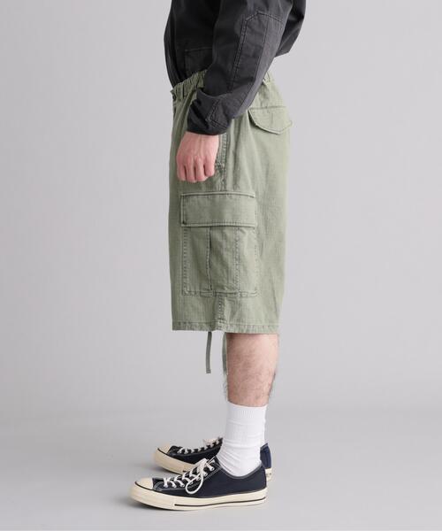 MANASTASH(マナスタッシュ)の「MANASTASH/マナスタッシュ MH-RIP CARGO SHORTS(その他パンツ・メンズ・カーキ/ブラック/オリーブ系/ホワイト系2・M/S/L/XL)」の15枚目の写真