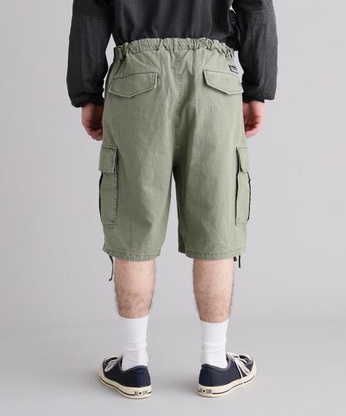 MANASTASH(マナスタッシュ)の「MANASTASH/マナスタッシュ MH-RIP CARGO SHORTS(その他パンツ・メンズ・カーキ/ブラック/オリーブ系/ホワイト系2・M/S/L/XL)」の16枚目の写真