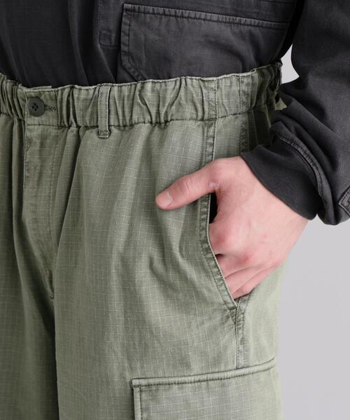 MANASTASH(マナスタッシュ)の「MANASTASH/マナスタッシュ MH-RIP CARGO SHORTS(その他パンツ・メンズ・カーキ/ブラック/オリーブ系/ホワイト系2・M/S/L/XL)」の17枚目の写真