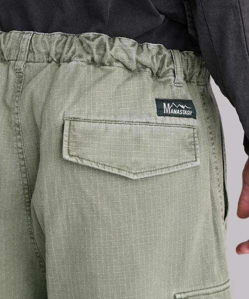 MANASTASH(マナスタッシュ)の「MANASTASH/マナスタッシュ MH-RIP CARGO SHORTS(その他パンツ・メンズ・カーキ/ブラック/オリーブ系/ホワイト系2・M/S/L/XL)」の20枚目の写真
