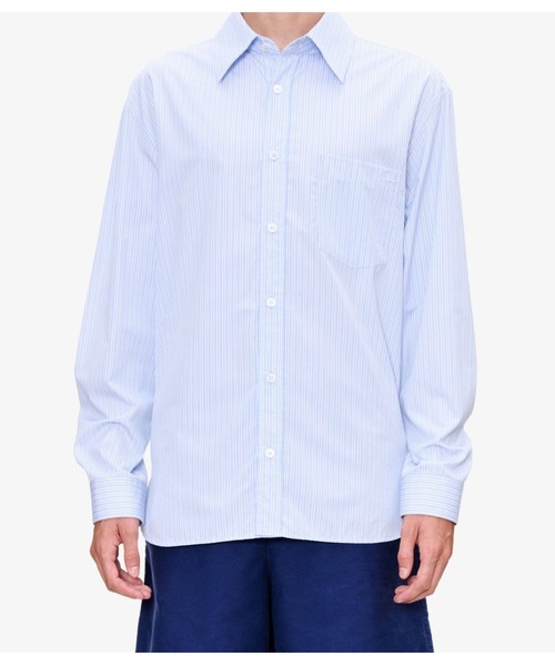 A.P.C.（アーペーセー）の「CHEMISE MALAURY（シャツ/ブラウス・メンズ・ブルー・M/S）」の3枚目の写真