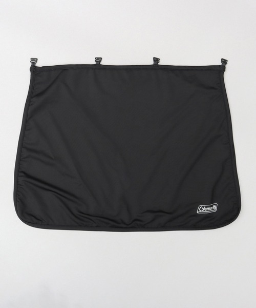 COLEMAN（コールマン）の「COOL＆UVカット ネックシェード（UVカット・接触冷感・吸水速乾） 帽子に取り付けられるシリーズ（ネックウォーマー/スヌード・メンズ・ブラック・FREE）」の6枚目の写真