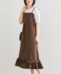 U by SPICK&SPAN | Atelier Edition/アトリエ エディション FLOUNCE DETAIL DRESS(ワンピース)