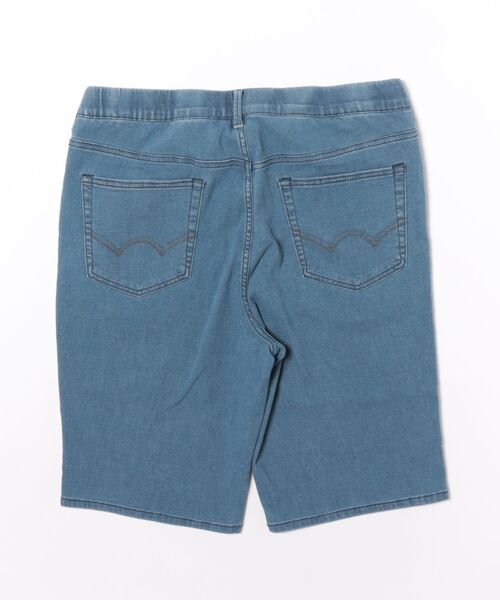 EDWIN(エドウィン)の「【涼】ジャージーズ COOL デニムショートパンツ ストレッチ 麻 ドライタッチ(その他パンツ・メンズ・ダークインディゴブルー/ブラック/ライトインディゴブルー/ネイビー・SMALL/X-LARGE/LARGE/MEDIUM)」の5枚目の写真