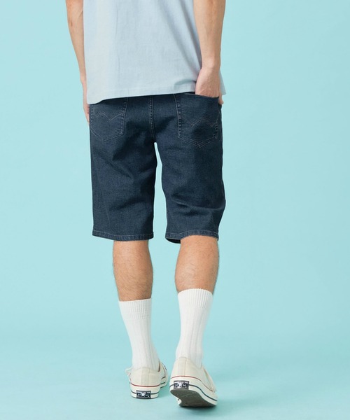EDWIN(エドウィン)の「【涼】ジャージーズ COOL デニムショートパンツ ストレッチ 麻 ドライタッチ(その他パンツ・メンズ・ダークインディゴブルー/ブラック/ライトインディゴブルー/ネイビー・SMALL/X-LARGE/LARGE/MEDIUM)」の20枚目の写真