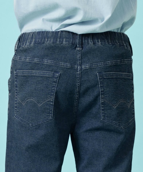 EDWIN(エドウィン)の「【涼】ジャージーズ COOL デニムショートパンツ ストレッチ 麻 ドライタッチ(その他パンツ・メンズ・ダークインディゴブルー/ブラック/ライトインディゴブルー/ネイビー・SMALL/X-LARGE/LARGE/MEDIUM)」の22枚目の写真