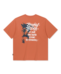 CRUSH TAG OLLIE TEE - ORANGE