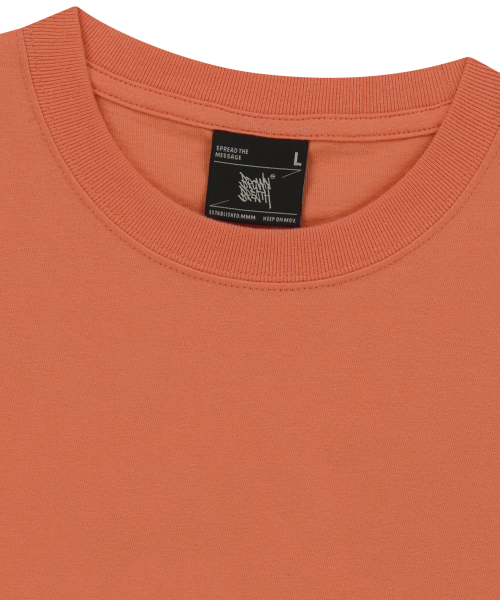 BROWNBREATH(ブラウンブレス)の「CRUSH TAG OLLIE TEE - ORANGE(Tシャツ/カットソー・レディース・その他・SMALL/MEDIUM/LARGE/X-LARGE)」の3枚目の写真