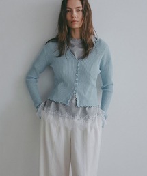 ETRE TOKYO（エトレトウキョウ）の「クルーネックヘムレースTee（Tシャツ/カットソー）」