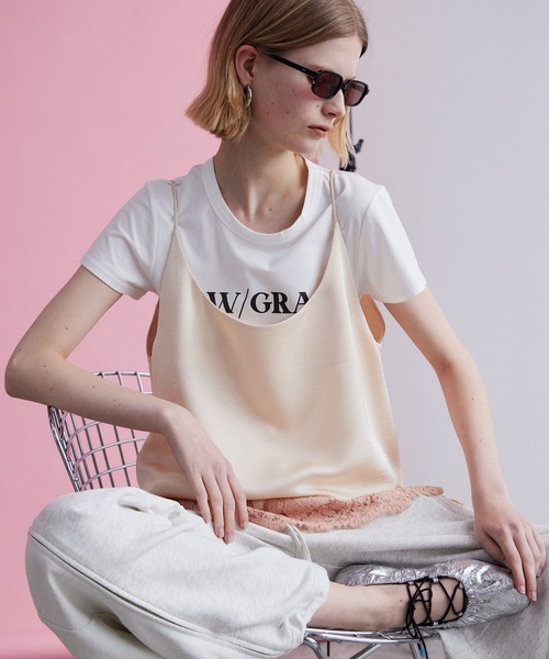 MAISON SPECIAL(メゾンスペシャル)の「Skinny Square Sunglasses/スキニースクエアサングラス(サングラス・レディース・ボルドー/ブラック/オレンジ・FREE)」の10枚目の写真