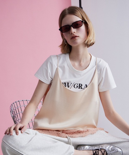 MAISON SPECIAL(メゾンスペシャル)の「Skinny Square Sunglasses/スキニースクエアサングラス(サングラス・レディース・ボルドー/ブラック/オレンジ・FREE)」の13枚目の写真