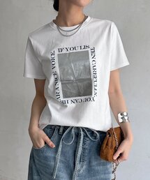 【WEB限定】シルバープリントTEE