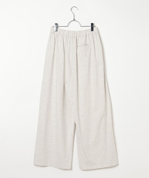LEPSIM（レプシィム）の「ミニ裏毛ストレートパンツ　675130（その他パンツ・レディース・グレー/ブラック・MEDIUM/LARGE）」の16枚目の写真
