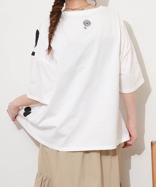 BARNDOOR(バーンドア)の「20/-天竺 ドット箔プリントT 26SS 半袖(Tシャツ/カットソー・レディース・ホワイト系その他2/ホワイト系2/ホワイト系その他3/ホワイト系3/グレー系3/グレー系2・FREE)」の21枚目の写真