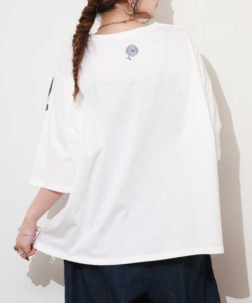 BARNDOOR(バーンドア)の「20/-天竺 ドット箔プリントT 26SS 半袖(Tシャツ/カットソー・レディース・ホワイト系その他2/ホワイト系2/ホワイト系その他3/ホワイト系3/グレー系3/グレー系2・FREE)」の14枚目の写真