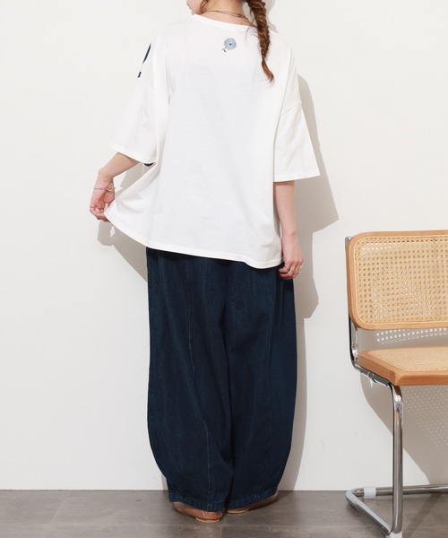BARNDOOR(バーンドア)の「20/-天竺 ドット箔プリントT 26SS 半袖(Tシャツ/カットソー・レディース・ホワイト系その他2/ホワイト系2/ホワイト系その他3/ホワイト系3/グレー系3/グレー系2・FREE)」の17枚目の写真