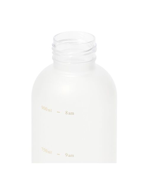 Francfranc(フランフラン)の「1L ウォーターボトル ホワイト(食洗器使用可)マイボトル ドリンクボトル 水筒 直飲み メモリ付き タイムマーカー付き(キッチンツール・レディース・ホワイト・FREE)」の15枚目の写真