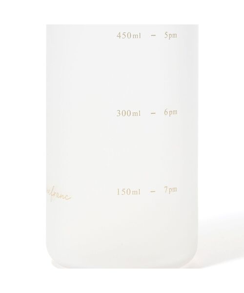 Francfranc(フランフラン)の「1L ウォーターボトル ホワイト(食洗器使用可)マイボトル ドリンクボトル 水筒 直飲み メモリ付き タイムマーカー付き(キッチンツール・レディース・ホワイト・FREE)」の17枚目の写真