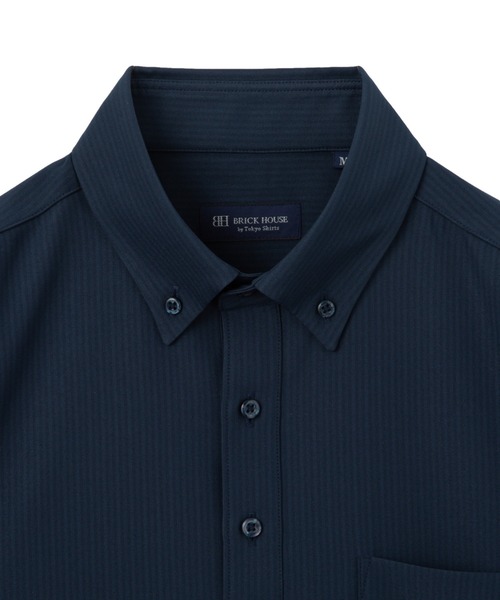 TOKYO SHIRTS(トウキョウシャツ)の「【通販限定】 ビズポロ COFREX 半袖ポロシャツ(ポロシャツ・メンズ・ネイビー・LL/L/XL/S/M)」の3枚目の写真
