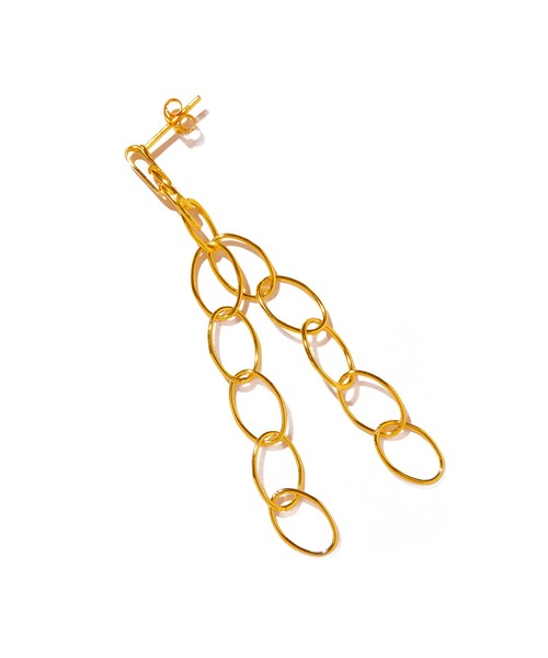 les bonbon(ルボンボン)の「【les bon bon】botanica halo echo pierce/ボタニカ ヘイロー エコー ピアス ゴールド BOB975(ピアス(両耳用)・レディース・ゴールド・FREE)」の4枚目の写真