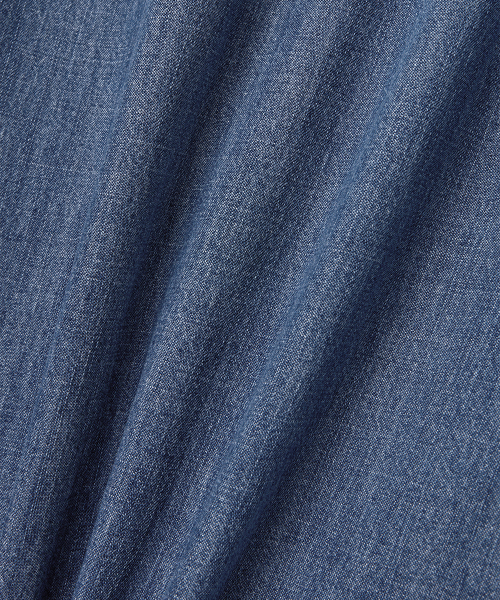 INTEMPOMOOD(インテンポムード)の「ドライリネンブレンドワイドパンツ_ライトブルー(その他パンツ・メンズ・スカイブルー・MEDIUM/LARGE/X-LARGE)」の11枚目の写真