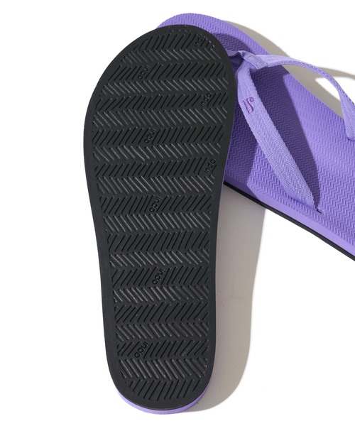 Indosole(インドソール)の「【Indosole/インドソール 】EASY LIVING Flip Flops SANDAL(サンダル・レディース・ライトグリーン/グレー/レインボー/ブラック/イエロー/ライラック/ピンク/ホワイト/ブラウン・SMALL/MEDIUM/LARGE)」の11枚目の写真