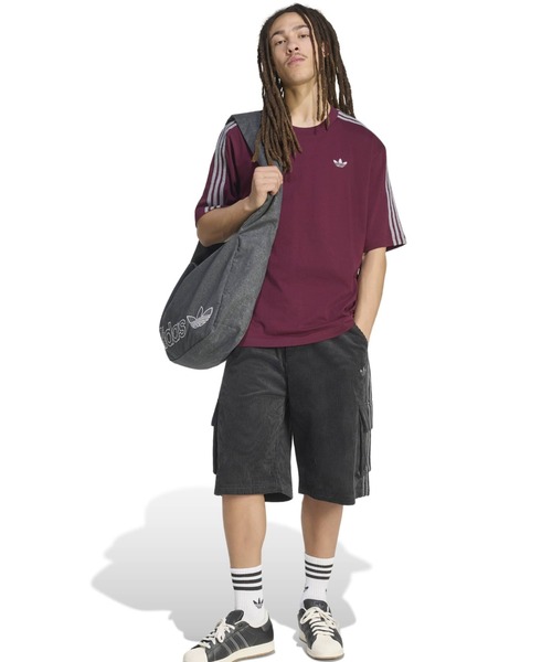 adidas(アディダス)の「adidas ADICOLOR CARGO SHORTS / アディダス アディカラー カーゴ ショーツ(カーゴパンツ・メンズ・ブラック・M/S/XXL/XL/L)」の11枚目の写真