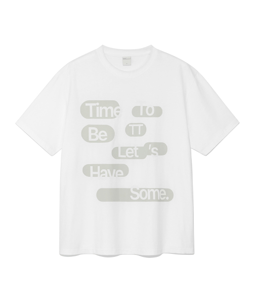 THECOLDESTMOMENT(ザコールデストモーメント)の「TCM time T (white)(Tシャツ/カットソー・レディース・その他・MEDIUM/LARGE/SMALL)」の2枚目の写真