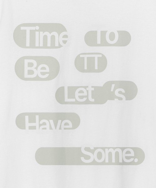THECOLDESTMOMENT(ザコールデストモーメント)の「TCM time T (white)(Tシャツ/カットソー・レディース・その他・MEDIUM/LARGE/SMALL)」の5枚目の写真