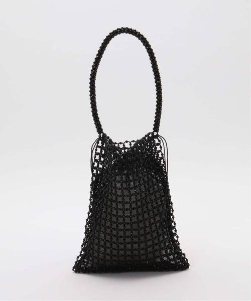 La TOTALITE(ラトータリテ)の「THE BAGMATI/バクマティ グラスビーズバッグ(ショルダーバッグ・レディース・シルバー/ブラック・FREE)」の9枚目の写真