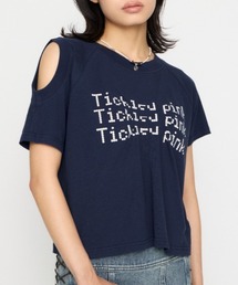 LAGUA GEM（ラグアジェム）の「ASYMMETRY PRINT Tシャツ（Tシャツ/カットソー・レディース）」