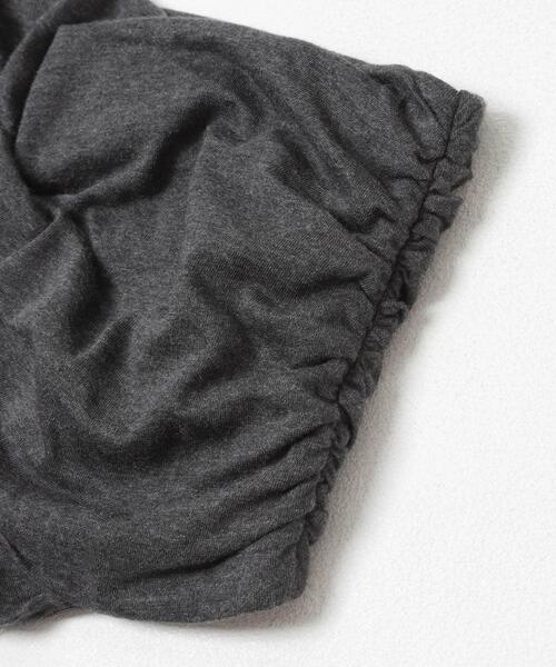 GANNI(ガニー)の「GANNI DRAPED BANDEAU TOP(チューブトップ・レディース・グレー系その他・36)」の5枚目の写真