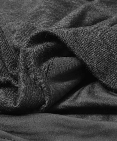 GANNI(ガニー)の「GANNI DRAPED BANDEAU TOP(チューブトップ・レディース・グレー系その他・36)」の7枚目の写真