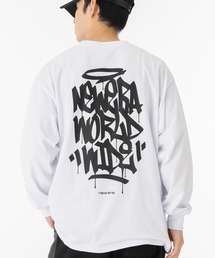 ニューエラ 長袖Tシャツ ロンT グラフィティロゴ