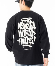 ニューエラ 長袖Tシャツ ロンT グラフィティロゴ