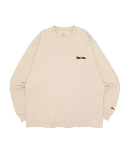 NEW ERA(ニューエラ)の「ニューエラ 長袖Tシャツ ロンT グラフィティロゴ(Tシャツ/カットソー・メンズ・ホワイト/ブラック/ブラウン/ストーン・XXL/XL/L/M/S)」の12枚目の写真