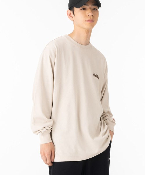 NEW ERA(ニューエラ)の「ニューエラ 長袖Tシャツ ロンT グラフィティロゴ(Tシャツ/カットソー・メンズ・ホワイト/ブラック/ブラウン/ストーン・XXL/XL/L/M/S)」の6枚目の写真
