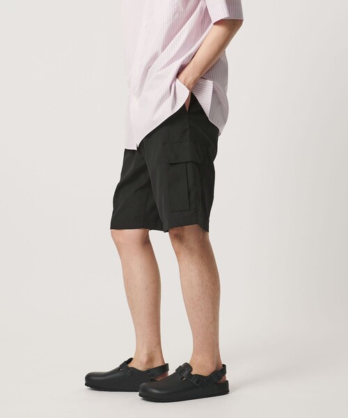 UNITED ARROWS(ユナイテッドアローズ)の「DotAir ドットエア カーゴ ショーツ 吸水速乾 タテストレッチ(その他パンツ・メンズ・ブラック/ダークブラウン・XL/M/L/S)」の2枚目の写真